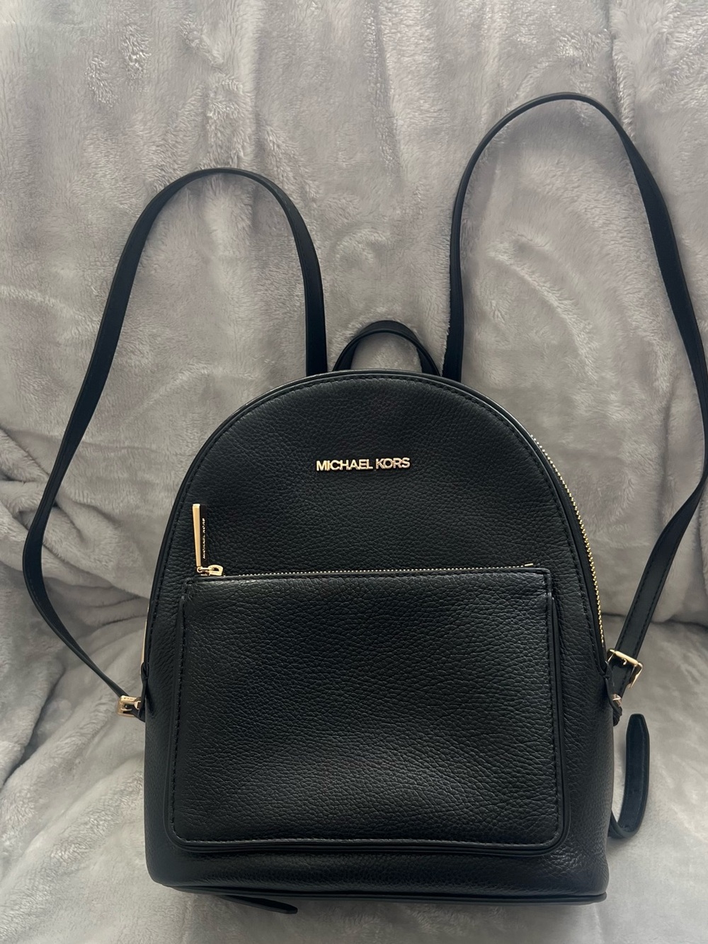 Original Michael Kors Adina Medium Pebbled Leather BackPack